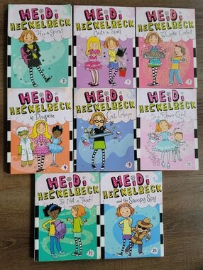 Heidi Heckelback Books X 8
